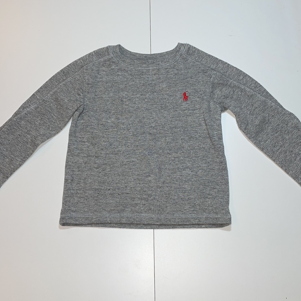 Ralph Lauren Polo Toddler Waffle Knit Shirt - Size 2/2T